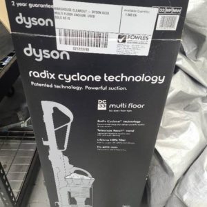 WAREHOUSE CLEAROUT - DYSON DC33 MULTI FLOOR VACUUM USED SOLD AS IS