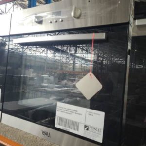 EX DISPLAY VIALI VGG060SS 600MM ELECTRIC OVEN WITH 3 MONTH WARRANTY WITH 3 MONTH WARRANTY