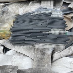 PALLET OF BASALT MOSAIC SHEETS SOLD AS IS