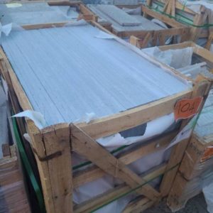 PALLET OF HONED GREY PAVERS 1000 X 750 X 18MM