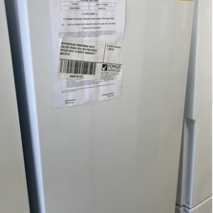 WESTINGHOUSE WBB3700WG WHITE 370LITRE FRIDGE WITH BOTTOM MOUNT FREEZER WITH 12 MONTH WARRANTY A00470178
