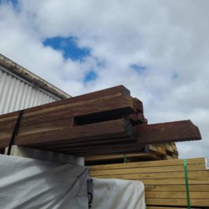70X45 TREATED SPOTTED GUM RAILS- 24/3.6