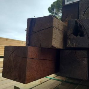 125X125 H4 TREATED SPOTTED GUM POSTS- 2.4/2.7 LENGTHS
