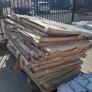 PALLET OF MIXED SHOWER SCREENS AND PANELS SOLD AS IS