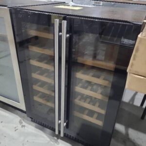 EX SHOWROOM DISPLAY SC 120W2D WINE COOLER DUAL ZONE 40 BOTTLE TRIPLE LAYER TEMPERED GLASS DOOR TOUCH PAD CONTROL RRP$1499 WITH 3 MONTH WARRANTY