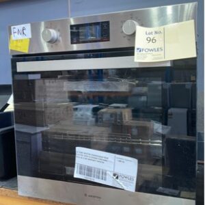 EX DEMO ARISTON FA3844HIXAAUS 60CM ELECTRIC OVEN 10 COOKING FUNCTIONS SOLD AS IS NO WARRANTY RRP$799