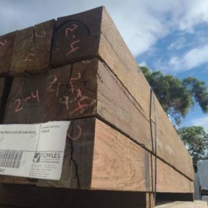 125X125 H4 TREATED SPOTTED GUM POSTS- 15/2.4