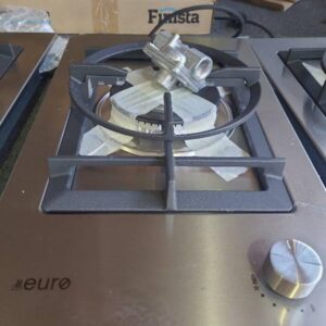 EX DISPLAY EURO EMJG30WSX 300MM DOMINO GAS WOK COOKTOP WITH 3 MONTH WARRANTY