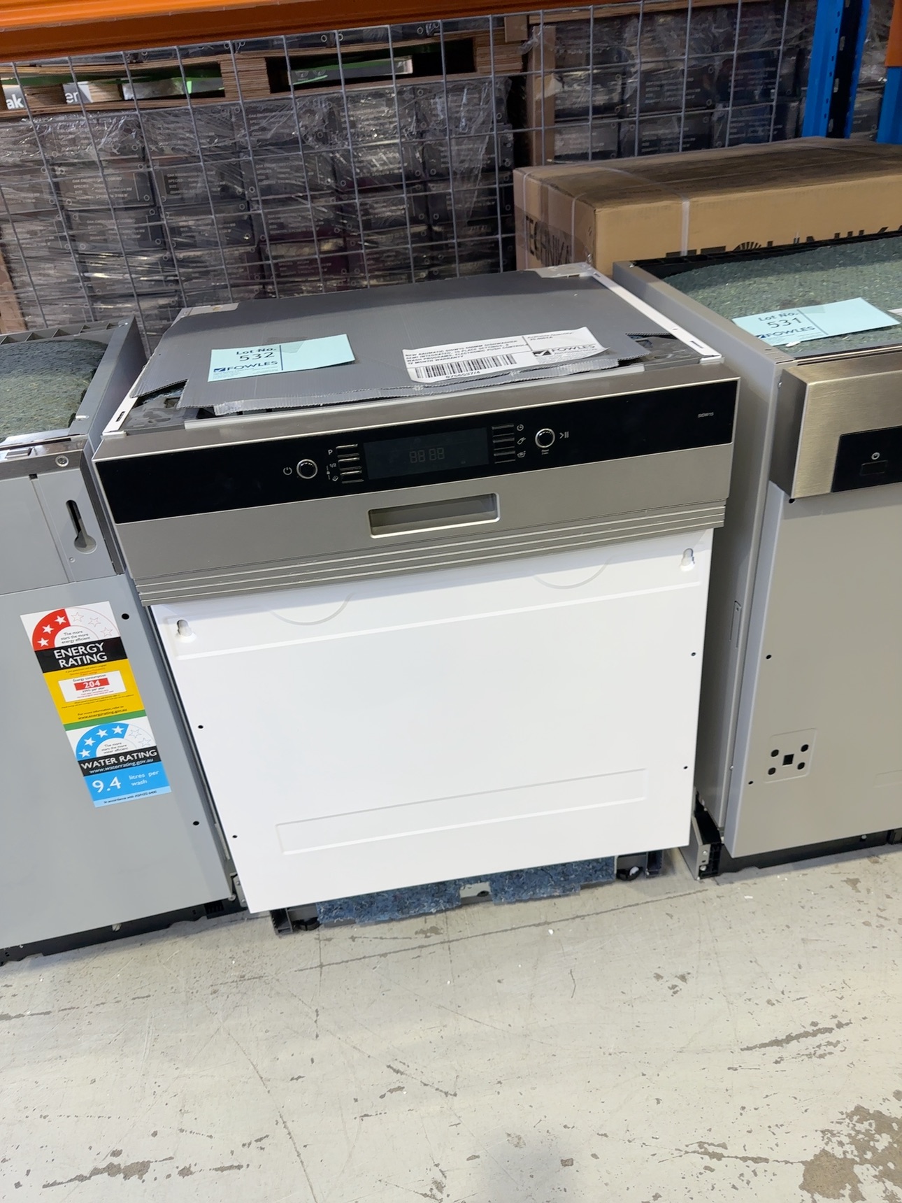 NEW BAUMATIC SIDW15 600MM DISHWASHER SEMI INTEGRATED 15 PLACE SETTINGS