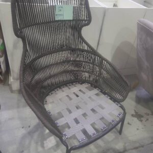 EX STAGING FURNITURE OUTDOOR CHAIR SOLD AS IS