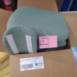 EX HIRE BOX OF SEAT CUSHIONS SOLD AS IS
