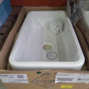 NEW SHAWS BUTLER 800MM SINK HANDCRAFTED RRP$2000 SCBU800WH 12 MONTH WARRANTY