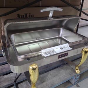 EX DISPLAY KINGO KGTCB6801 OBLONG CHAFING DISH WITH TEMPERATURE CONTROL
