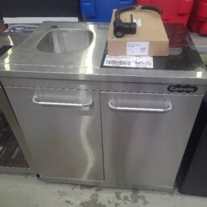 EX DISPLAY GASMATE SINK MODULE FROM BBQ KITCHEN (DOOR DAMAGE) SOLD AS IS B11013 RRP$1199