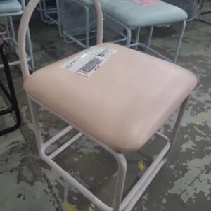 EX HIRE LIGHT PINK EVENTS CHAIR SOLD AS IS