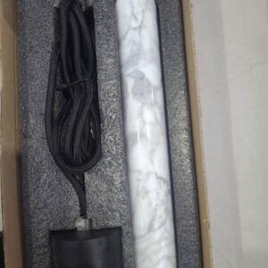 BUZAO BANG MARBLE PENDANT MARBLE & BLACK ALUMINIUM 2M BRAIDED CABLE XBMP-BANG