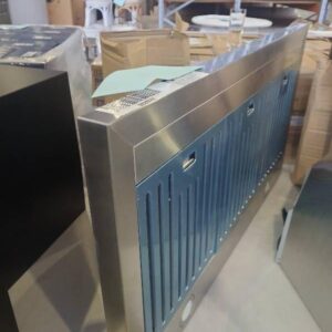 EX DISPLAY EURO EBB900SS2 900MM CANOPY RANGE HOOD 1000M3 EXTRACTION S/STEEL BAFFLE FILTERS 3 MONTH WARRANTY