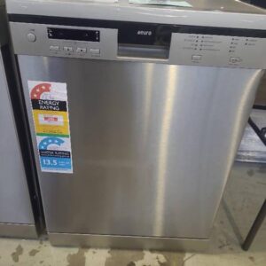 EX DISPLAY EURO DISHWASHER EDM15XS 600MM WITH 15 PLACE SETTINGS 8 WASH PROGRAMS WITH 3 MONTH WARRANTY