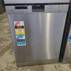 SECONDS EURO DISHWASHER EDM15XS 600MM WITH 15 PLACE SETTINGS 8 WASH PROGRAMS WITH 3 MONTH WARRANTY