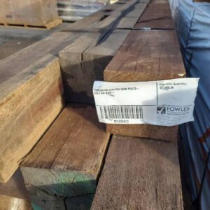 150X150 H4 SPOTTED GUM POSTS- 2/2.7 4/2.4 3/2.1