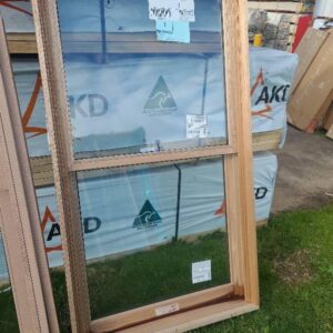 1540X850 TIMBER DOUBLE HUNG WINDOW
