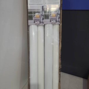 NEW VISIO WHITE DOUBLE ROLLER BLIND 1200MM X 2400MM 100% BLOCKOUT