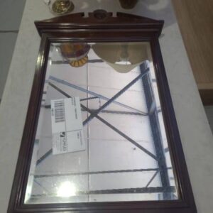 SECONDHAND - TIMBER MIRROR SOLD AS IS