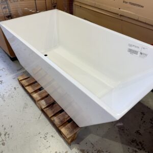 NEW LEISURE 1700MM WHITE ACRYLIC FREESTANDING BATH 1700MM X 800MM X 600MM HIGH