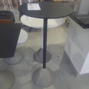 DING BAR TABLE CONCRETE BASE AND BLACK POWDERCOATED ALUMINIUM TOP AND SUPPORT CCFT-239055