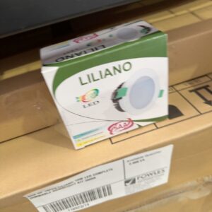 BOX OF 10PCS LILIANO 10W LED COMPLETE DIMMABLE DOWNLIGHT KIT 3000K