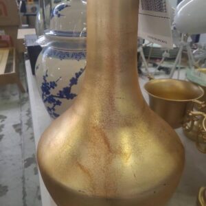 EX HIRE, GOLD VASE, SOLD AS IS