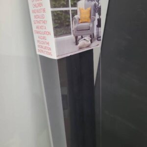 NEW VISIO BLACK DOUBLE ROLLER BLIND 1200MM X 2400MM 100% BLOCKOUT