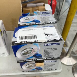 NELSON 35W DOWNLIGHT KIT WITH BUILT IN SENSOR MPES700K35