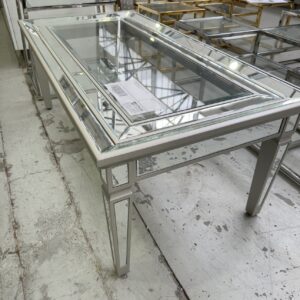 NEW MIRRORED COFFEE TABLE 1210MM X 600MM AU0885 RRP$699