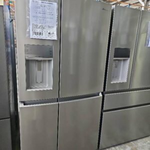 WESTINGHOUSE WQE6870SA S/STEEL FRENCH DOOR FRIDGE WITH ICE AND WATER, 609 LITRE WITH CONVERTIBLE ENTERTAINERS SECTION THAT CAN BE  ADJUSTED FROM -23 TO 7 DEGREE. 12 MONTH WARRANTY