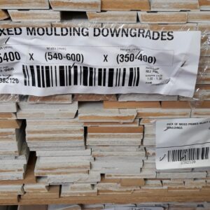 PACK OF MIXED PRIMED REJECT MDF MOULDINGS
