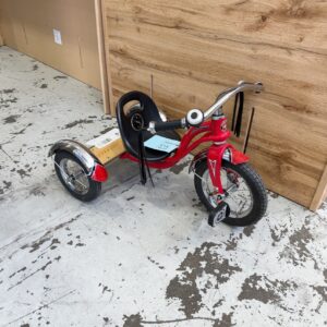 SAMPLE, SCHWINN KIDS ROADSTER TRICYCLE, WITH WOODEN DECK, STEEL FRAME, FOR 2 - 4 YEAR OLDS