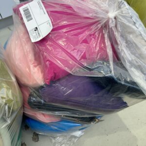EX HIRE, BAG OF ASSORTED DESIGNER CUSHIONS, SOLD AS IS