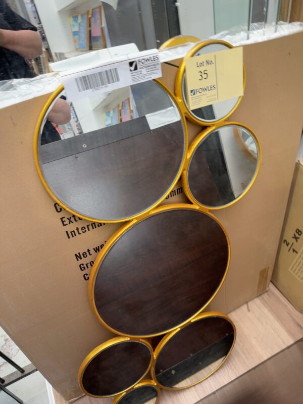 EX STAGING FURNITURE - MIRROR, SOLD AS IS