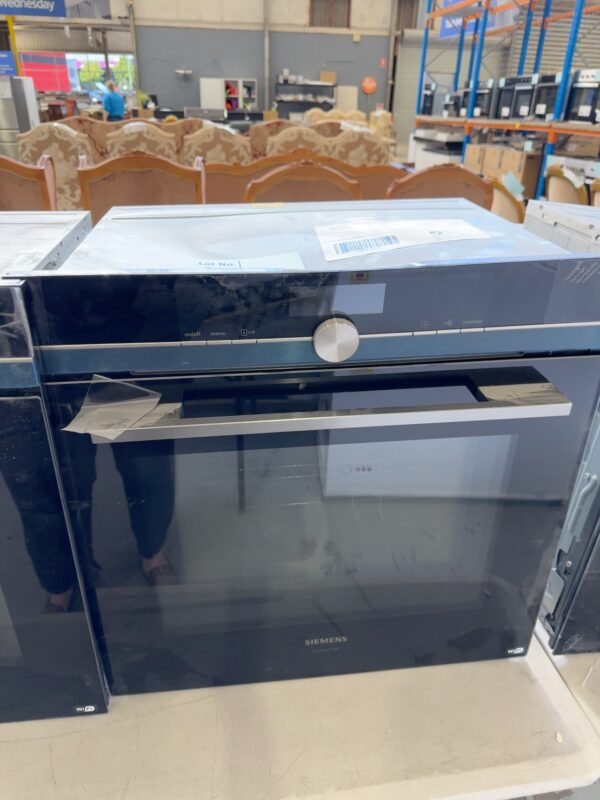 EX DISPLAY SIEMENS IQ700 OVEN WITH MICROWAVE FUNCTION, HM876G2B6A, SOLD AS IS NO WARRANTY