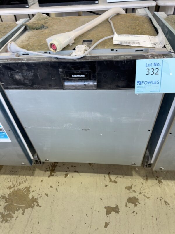 EX DISPLAY SIEMENS IQ500 FULLY INTEGRATED DISHWASHER, SN65HX01CA, SOLD AS IS NO WARRANTY