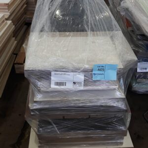 PALLET OF ASST'D LONG LAMINATE BENCHTOPS IN VARIOUS COLOURS AND SIZES