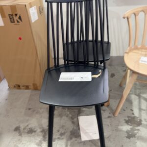 NEW ZIG ZAG TIMBER BLACK CHAIR 660S-21