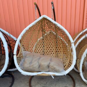 NEW NATURAL XL HANGING EGG CHAIR