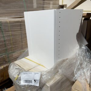 PALLET OF LAMINATE BASE CABINETS FOR LAUNDRY/KITCHEN