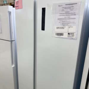 WESTINGHOUSE WHITE WSE6630WA SIDE BY SIDE FRIDGE, 624 LITRE, FRESH SEAL CRISPERS, WITH 12 MONTH WARRANTY