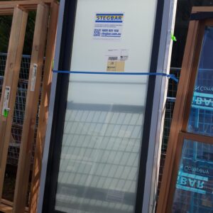 2080X920 FRAME WITH FROSTED GLASS ALUMINIUM DOOR