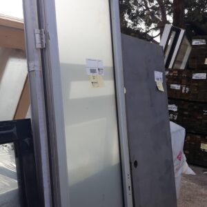 2040X870 FROSTED GLASS DOOR WITH FRAME