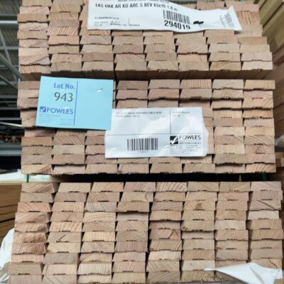 65X19 TAS OAK KD HARDWOOD SINGLE BEVEL ARCHITRAVES-240/1.8