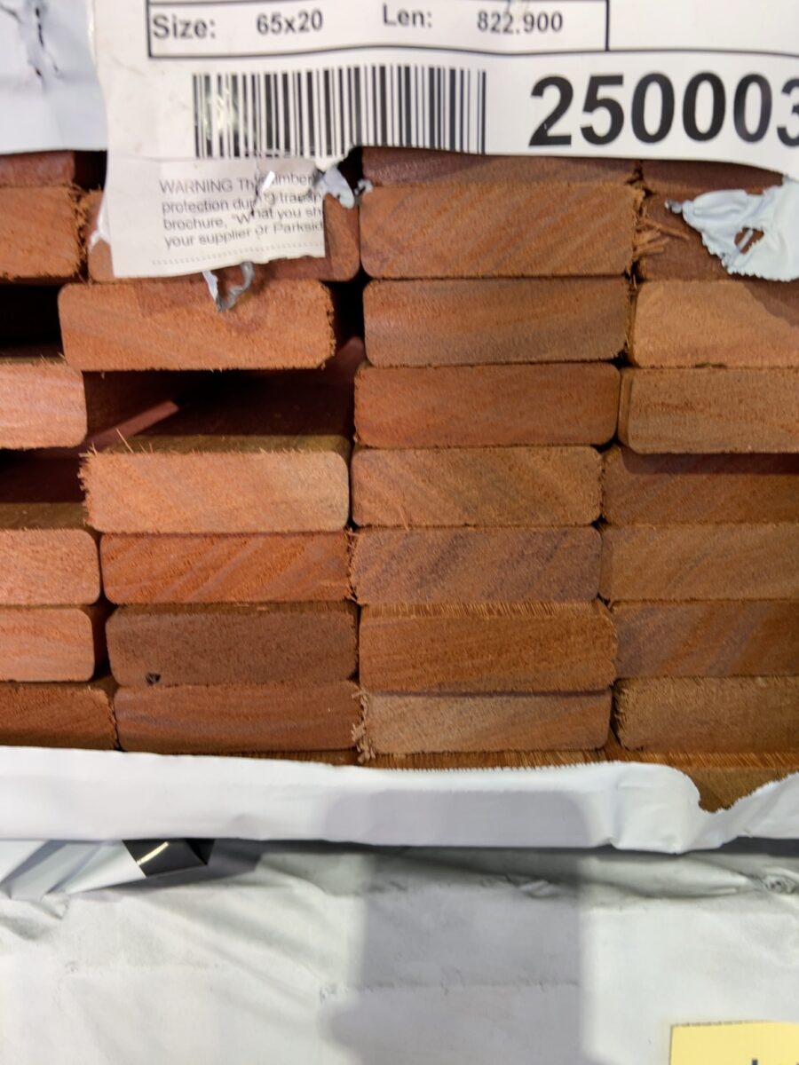 65X20 STANDARD GRADE KARRI DECKING